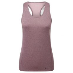 Top damski Montane Dart. Brązowe topy Montane, bez wzorów, sportowe, bez kołnierzyka, bez ramiączek. Za 175.65 zł.