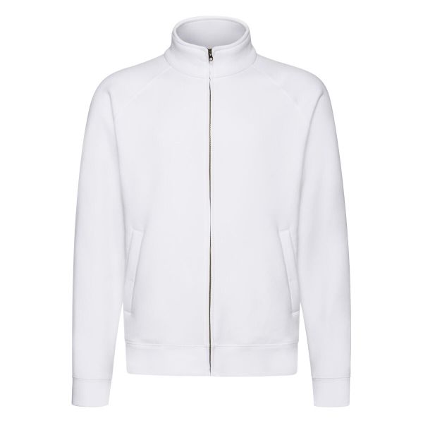 Bluza Premium Unisex Dla Dorosłych. Białe bluzy fruit of the loom, xl, bez wzorów, bez kaptura, trekkingowe. Za 176.99 zł.