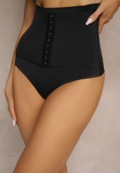Czarna Bielizna modelująca Majtki z Wysoką Talią Efralia. Czarna bielizna modelująca Renee, bez wzorów. W wyprzedaży za 35.99 zł.