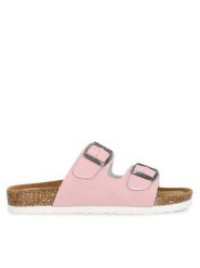 CRUZ Klapki Whitehill CR151945 Różowy. Czerwone klapki CRUZ, bez wzorów, ze skóry, bez obcasa, bez zapięcia. Za 169.99 zł.