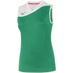 Koszulka damska Mizuno Authentic Myou. Białe t-shirty sportowe Mizuno, bez wzorów, bez ramiączek, na fitness i siłownię. Za 145.50 zł.