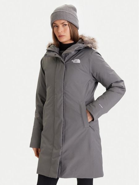 The North Face Parka Arctic NF0A84J2 Szary Regular Fit. Szare płaszcze The North Face, m, bez wzorów, z syntetyku, bez kaptura. Za 1,899.00 zł.