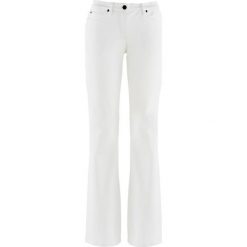 Dżinsy "authentic-stretch" BOOTCUT bonprix biały. Jeansy marki bonprix. Za 74.99 zł.