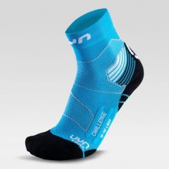 Skarpety do biegania RUN TRAIL CHALLENGE LADY r.39-40. Białe skarpetki Uyn, bez wzorów. Za 89.99 zł.
