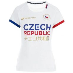 Koszulka Damska Alpine Pro Sachika XL - Oddychająca i Sportowa. Zielone t-shirty sportowe Alpine Pro, xl, bez wzorów, bez ramiączek. Za 149.99 zł.