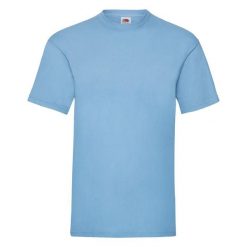 T-shirt Fruit Of The Loom Valueweight Child Blue Cielo. Czarne t-shirty fruit of the loom, bez wzorów, z bawełny, sportowe, bez kołnierzyka, bez ramiączek. Za 144.99 zł.