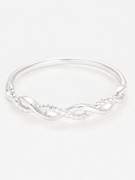 OR ÉCLAT Złoty pierścionek "Infini" rozmiar: 56. Szare pierścionki Or Éclat, złote. Za 383.03 zł.