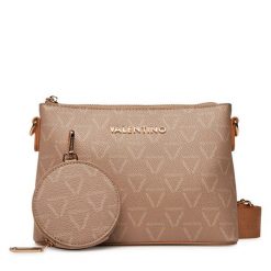 Torebka Valentino. Brązowe listonoszki Valentino, bez wzorów, bez dodatków. Za 289.99 zł.