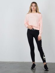 Champion Bluza C-Neck | 111277 | Kobieta | Różowy. Czerwone bluzy Champion, s, bez wzorów, z bawełny, bez kaptura. W wyprzedaży za 129.00 zł.