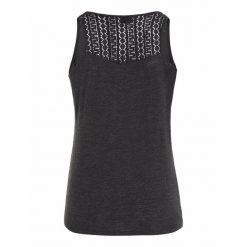 Damski tank top Protest Prtbeccles. Czarne topy Protest, xs, bez wzorów, z bawełny, sportowe, bez kołnierzyka, bez ramiączek. Za 140.00 zł.