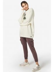 Super.natural Bluza "Snow Cat" w kolorze białym rozmiar: M. Białe bluzy z kapturem super.natural, m, bez wzorów, z wełny, z kapturem. Za 339.99 zł.