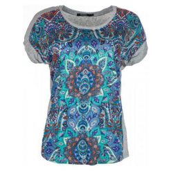 Desigual T-Shirt Damski Sevilla Xs Szary. T-shirty marki Desigual. W wyprzedaży za 176.00 zł.