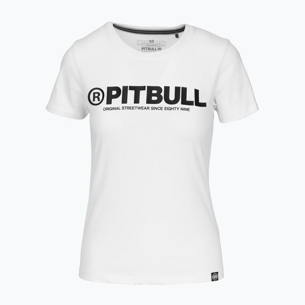 Koszulka damska Pitbull R. Białe t-shirty sportowe PITBULL, xs, bez wzorów, z bawełny, bez ramiączek. Za 62.99 zł.