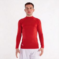 Koszulka termoaktywna Softee Bubble Adult czerwona. Czerwone bielizna termoaktywna damska Softee, bez wzorów, bez ramiączek, na fitness i siłownię. Za 169.99 zł.