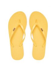 Roxy Japonki ARJL100663 Żółty. Żółte japonki Roxy, bez wzorów, z materiału, sportowe. Za 69.99 zł.