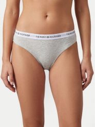 Tommy Hilfiger Figi klasyczne UW0UW05876 Szary. Szare figi Tommy Hilfiger, bez wzorów, z bawełny. Za 69.99 zł.