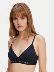 Tommy Hilfiger Góra od bikini UW0UW06361 Granatowy. Niebieskie bikini Tommy Hilfiger, bez wzorów, z syntetyku. Za 189.99 zł.