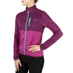 Bluza sportowa damska Viking Midland Lady. Czerwone bluzy bez kaptura Viking, s, bez wzorów, bez kaptura, trekkingowe. Za 183.19 zł.