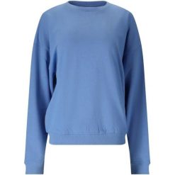 Bluza damska Athlecia Crecy. Niebieskie bluzy bez kaptura Athlecia, bez wzorów, z materiału, bez kaptura. Za 197.50 zł.