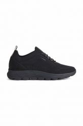 Geox sneakersy D SPHERICA A kolor czarny D15NUA 0006K C9997. Czarne buty sportowe lifestyle Geox, bez wzorów, sportowe, z okrągłym noskiem, bez zapięcia. Za 469.99 zł.