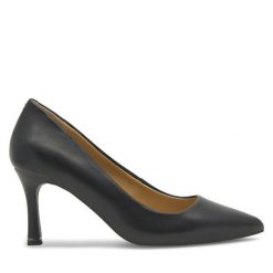 Szpilki Lasocki. Czarne szpilki Lasocki, bez wzorów, bez obcasa, na szpilce, bez zapięcia. Za 229.99 zł.
