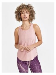 Craft Top sportowy "Core Charge" w kolorze jasnoróżowym rozmiar: S. Różowe topy sportowe Craft, s, bez wzorów, z materiału, outdoorowe. Za 43.99 zł.