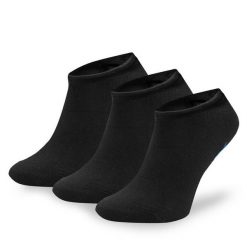 Skarpety krótkie Reebok. Czarne skarpetki Reebok, bez wzorów. Za 29.99 zł.