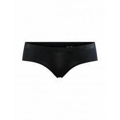 Figi damskie Craft Core Dry Hipster. Czarne figi Craft, bez wzorów, z materiału. Za 88.00 zł.