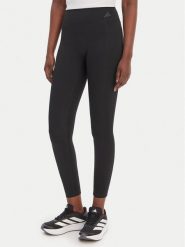 Adidas Legginsy Optime Workout JV7924 Czarny Slim Fit. Czarne legginsy adidas, bez wzorów, z syntetyku, sportowe. Za 239.99 zł.