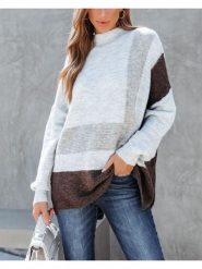 Milan Kiss Sweter w kolorze szarym rozmiar: M. Szare swetry Milan Kiss, m, bez wzorów, bez ramiączek. Za 152.99 zł.