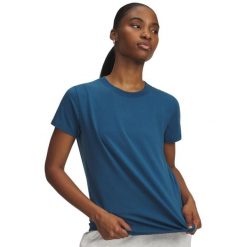 Koszulka Under Armour Ua Rival Core Ss Damskie. Białe t-shirty sportowe Under Armour, s, bez wzorów, z bawełny, bez ramiączek. Za 212.99 zł.