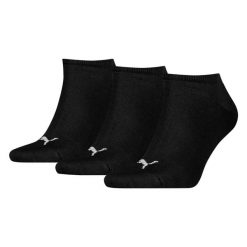 Skarpety Puma Unisex Sneaker Plain 3P. Czarne skarpetki Puma, bez wzorów. Za 44.99 zł.