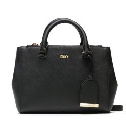 Torebka DKNY. Czarne torebki klasyczne DKNY, bez wzorów, klasyczne, bez dodatków. Za 1,319.00 zł.