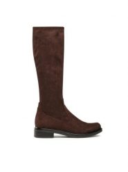 Caprice Kozaki 9-25512-41 Brązowy. Brązowe kozaki Caprice, bez wzorów, z materiału, bez obcasa, na płaskiej podeszwie, bez zapięcia. Za 419.99 zł.