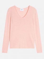 Perfect Cashmere Kaszmirowy sweter "Shannon" w kolorze jasnoróżowym rozmiar: XXL. Różowe swetry Perfect Cashmere, xxl, bez wzorów, z kaszmiru, bez ramiączek. Za 319.88 zł.