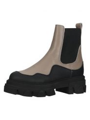Steve Madden Skórzane sztyblety w kolorze brązowo-czarnym rozmiar: 41. Brązowe botki Steve Madden, bez wzorów, sportowe, bez zapięcia. Za 229.46 zł.