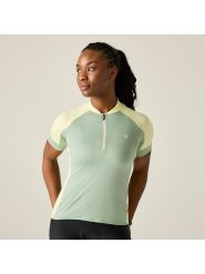 Dare 2b Koszulka kolarska "Flutter" w kolorze zielono-żółtym rozmiar: 40. Zielone t-shirty sportowe Dare 2b, s, bez wzorów, z materiału, bez ramiączek, rowerowe. Za 84.21 zł.