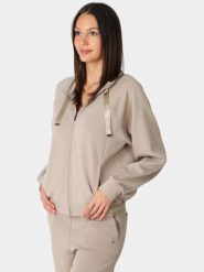Sweter Damski Luhta Erikas. Brązowe swetry Luhta, m, bez wzorów, z materiału, bez ramiączek. Za 399.00 zł.