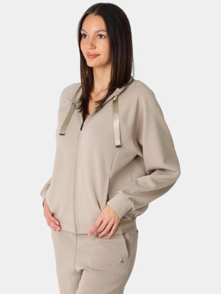 Sweter Damski Luhta Erikas. Brązowe swetry Luhta, m, bez wzorów, z materiału, bez ramiączek. Za 399.00 zł.