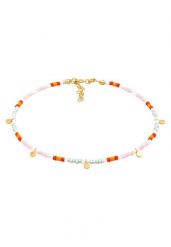 Elli Damski wisiorek z płytką kolorowe koraliki w srebrze próby 925 Sterling Silver Bransoletki na nogę 1 ct. Szare bransoletki Elli, srebrne. Za 283.99 zł.