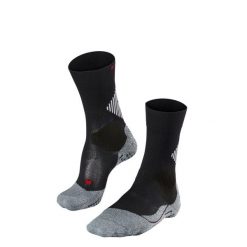 Skarpety sportowe Falke 4 Grip Stab. Czarne skarpetki Falke, bez wzorów. W wyprzedaży za 137.00 zł.