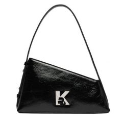 Torebka Karl Lagerfeld Jeans. Czarne torebki klasyczne Karl Lagerfeld Jeans, bez wzorów, z jeansu, klasyczne, bez dodatków. Za 879.99 zł.