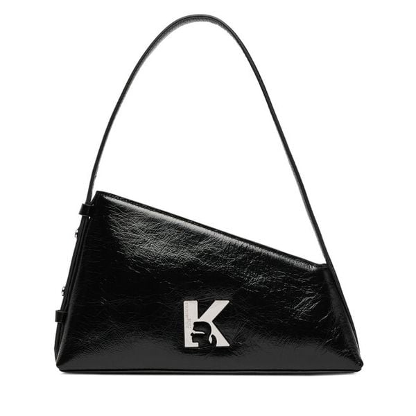 Torebka Karl Lagerfeld Jeans. Czarne torebki klasyczne Karl Lagerfeld Jeans, bez wzorów, z jeansu, klasyczne, bez dodatków. Za 879.99 zł.