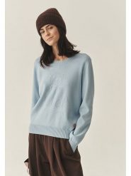 TATUUM Sweter "Cloudy" w kolorze błękitnym rozmiar: XS. Niebieskie swetry Tatuum, xs, bez wzorów, bez ramiączek. Za 147.45 zł.