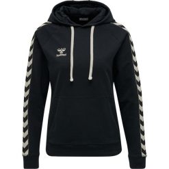 Bluza damska z kapturem Hummel Lmove Classic. Czarne bluzy z kapturem Hummel, s, bez wzorów, z dzianiny, z kapturem, na fitness i siłownię. Za 249.30 zł.