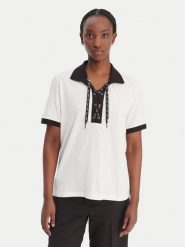 Liu Jo Sport T-Shirt TA6176 JS003 Écru Regular Fit. T-shirty sportowe Liu Jo Sport, xxl, bez wzorów, z bawełny, bez ramiączek. Za 339.99 zł.