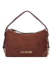 LOVE MOSCHINO Torebka JC4091PP1PLD120A Brązowy. Brązowe torebki klasyczne Love Moschino, bez wzorów, ze skóry, bez dodatków. Za 879.99 zł.