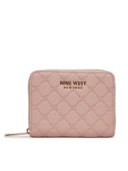 Nine West Portfel NW-W1-004-SS25 Różowy. Czerwone portfele Nine West, bez wzorów, z materiału. Za 69.99 zł.