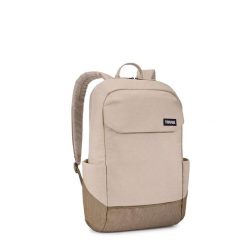 Plecak miejski Thule Lithos Backpack 20 L - khaki. Brązowe plecaki Thule, bez wzorów, bez dodatków. Za 257.99 zł.