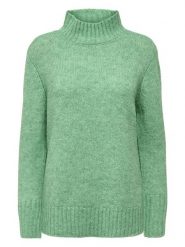 ONLY Sweter w kolorze zielonym rozmiar: XS. Zielone swetry ONLY, xs, bez wzorów, bez ramiączek. Za 70.41 zł.